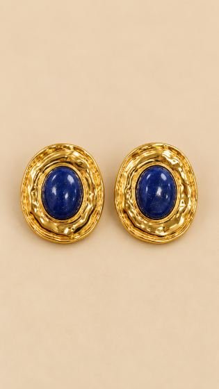 Lapis Lazuli Studs